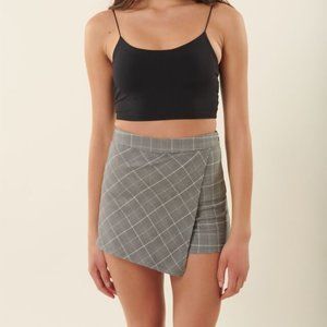 Garage Regina Plaid Skort